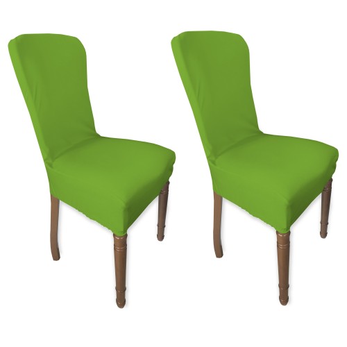 green stretch chair cover