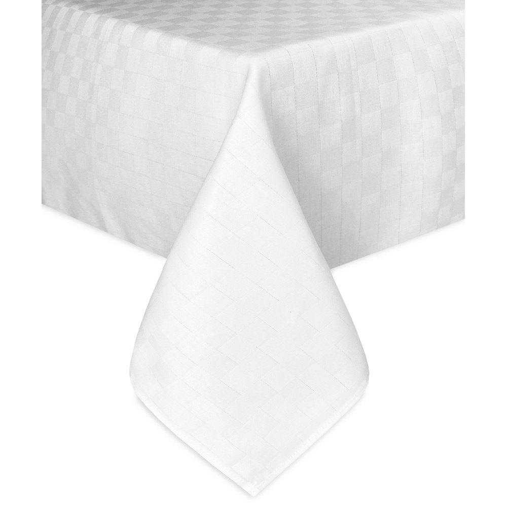 MANTEL SERVICE FLANDERS BLANCO PURO ALGODÓN CON SERVILLETAS