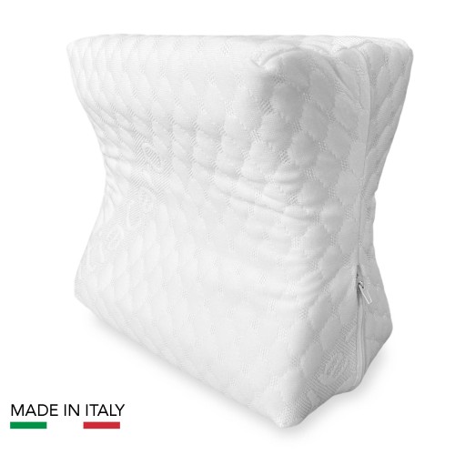 COLUMN CUSHION © for LEGS knees in MEMORY for spine and pregnancy Made In Italy