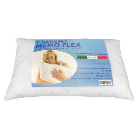 GUANCIALE cuscino FIOCCO DI memory MEMOFLEX 2