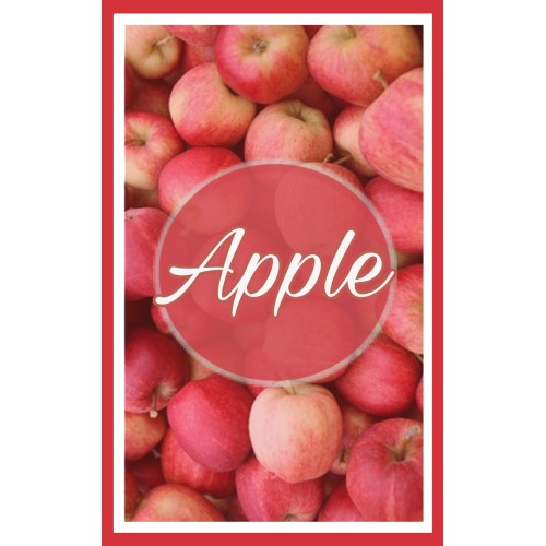 6 STÜCK FRUIT Geschirrtuch aus reiner Baumwolle, bedruckt in HIGH definition MAXI-Größe