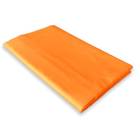 lenzuolo di sopra cordonetto arancio in puro cotone 2