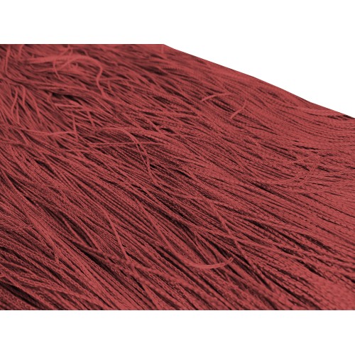 Vivienne DRAHTVORHANG für Tür CM. 150X300 einfarbig BORDEAUX