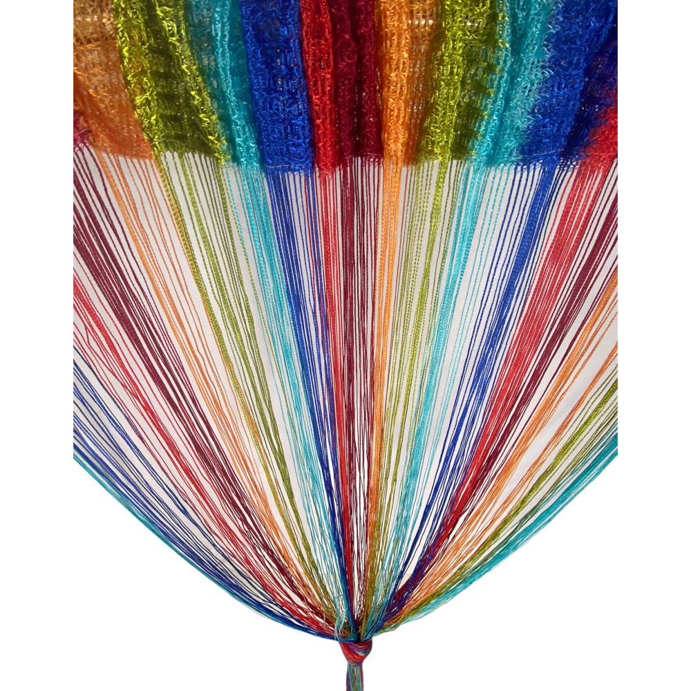 VIVIENNE RIDEAU FIL pour porte cm. 150X300 couleur unie MULTICOLOR