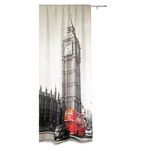 LONDON ZELT English BUS cm.160X240 hergestellt MADE in ITALY Leinenmischung