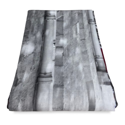 TENDA PARIGI CON L'OMBRELLO cm.160X240 confezionata MADE in ITALY misto lino
