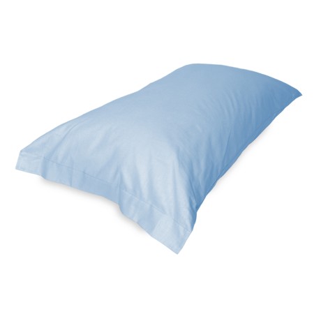 PAR de fundas de almohada para funda de almohada AZUL de color sólido FUERTE cm. 52X82 2