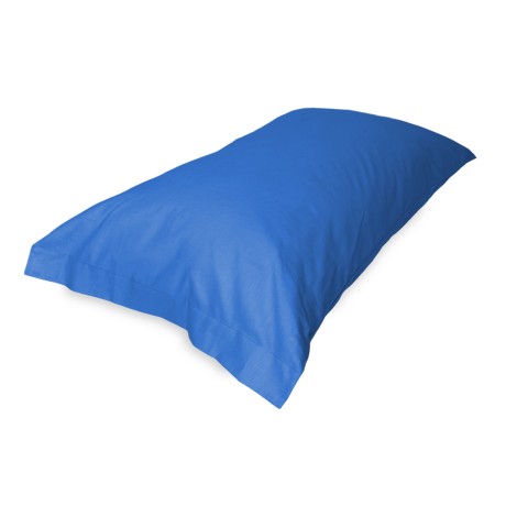 PAAR Kissenbezug für STRONG einfarbig BLAU Kissenbezug cm. 52X82 cm 2