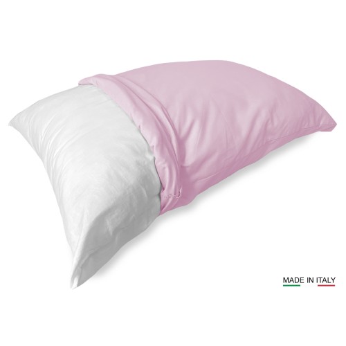PAR de fundas de almohada para color sólido STRONG PINK cm. 52X82