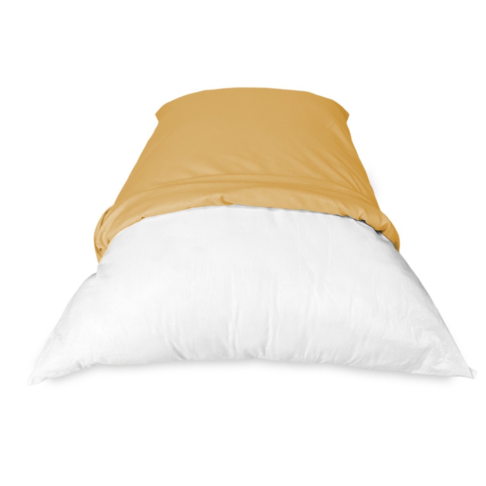PAIR of pillowcase for STRONG solid color OCRA pillowcase cm. 52X82
