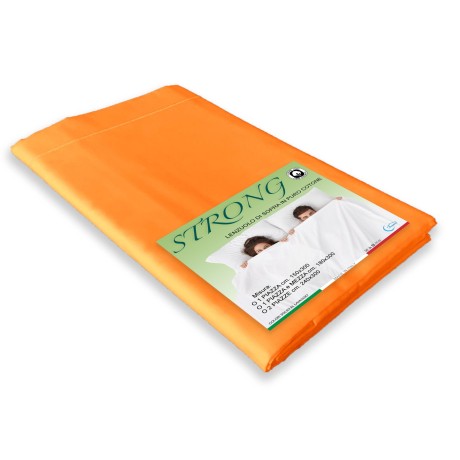 feuille au-dessus du cordon orange en coton pur