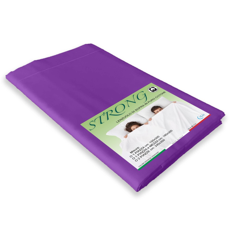 purple pure cotton sheet