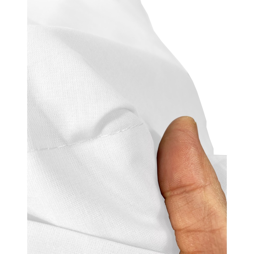 STRONG SHEETS sheet set solid color WHITE pure COTTON Made in Italy