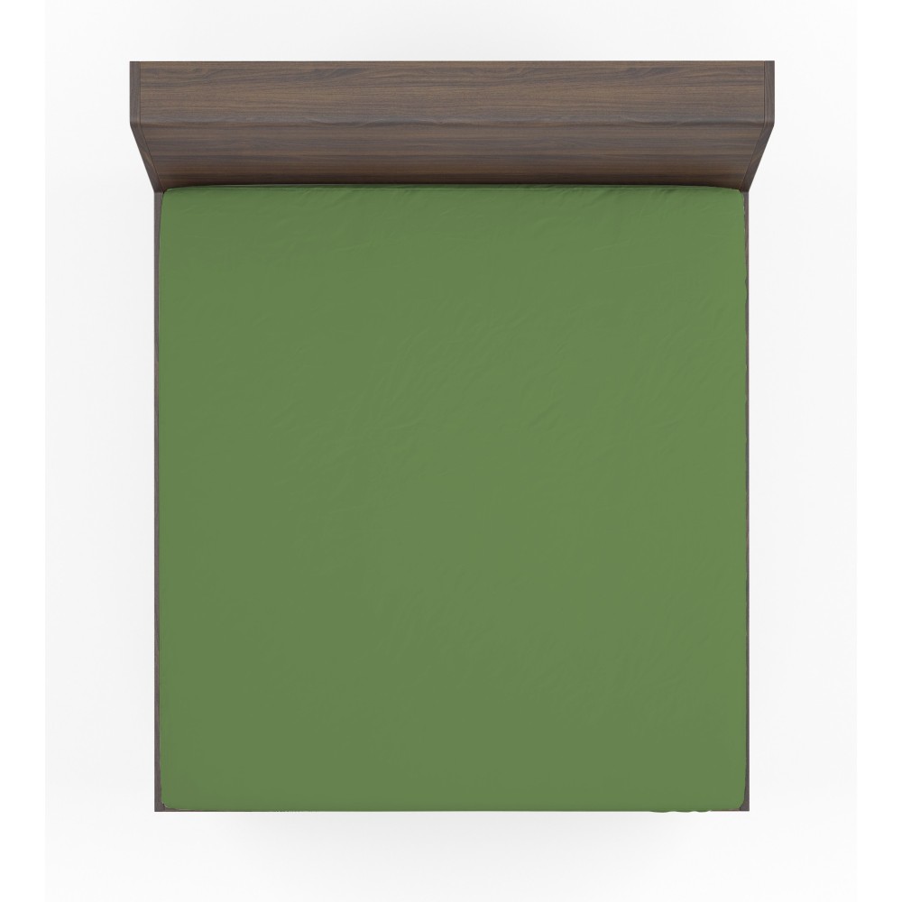 DRAP HOUSSE AVEC COINS JOLI VERT PRAIRIE