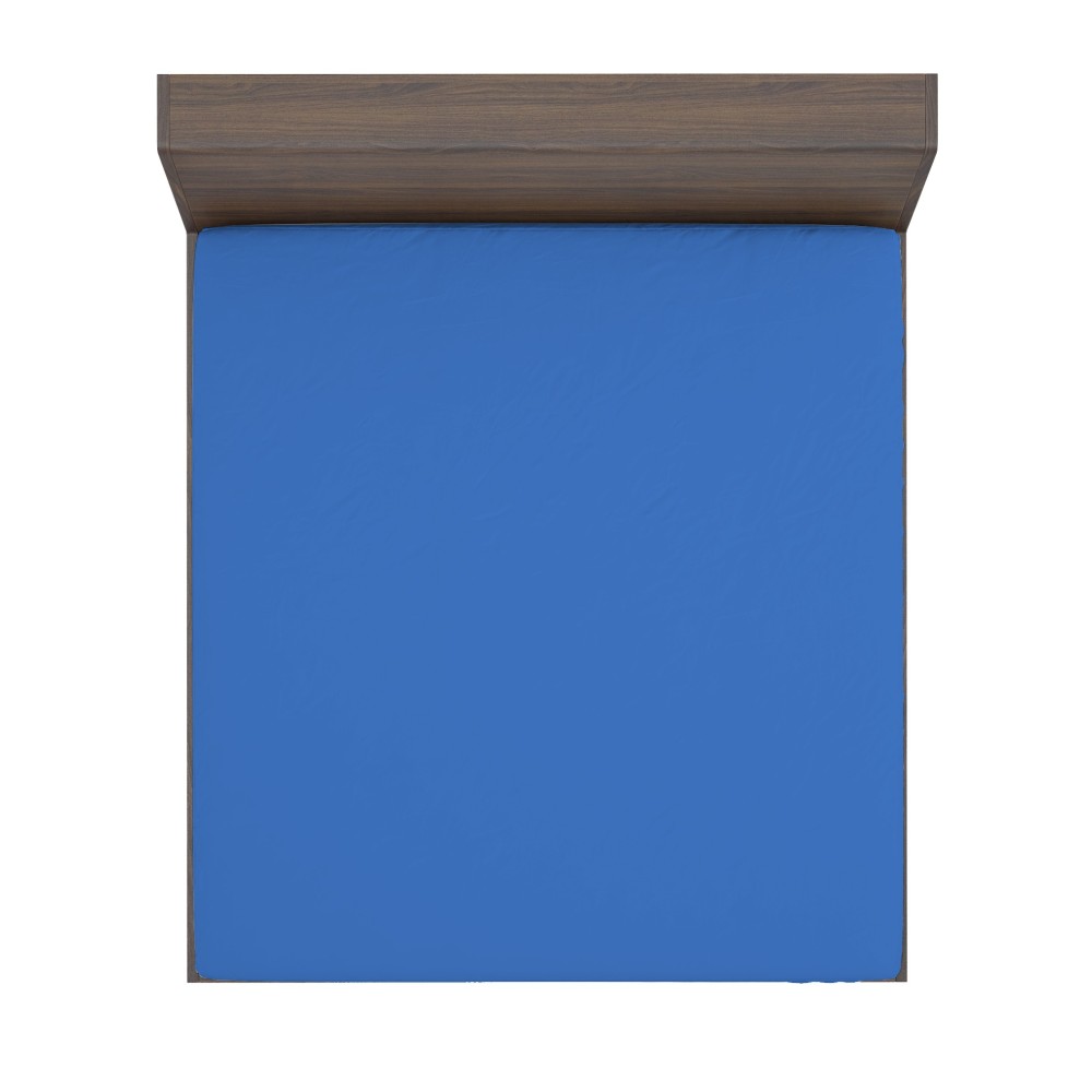 DRAP HOUSSE AVEC COINS JOLI BLEU ROYAL