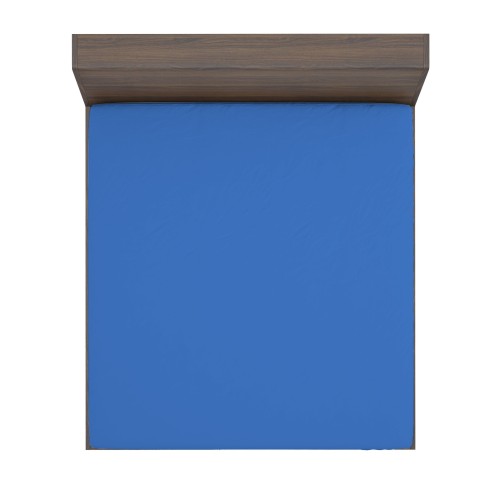 DRAP HOUSSE AVEC COINS JOLI BLEU ROYAL