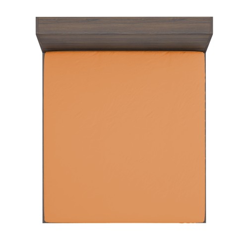 BLECH mit ECKEN STARK einfarbig ORANGE made in Italy