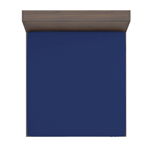 DRAP HOUSSE AVEC COINS JOLI BLEU FONCÉ