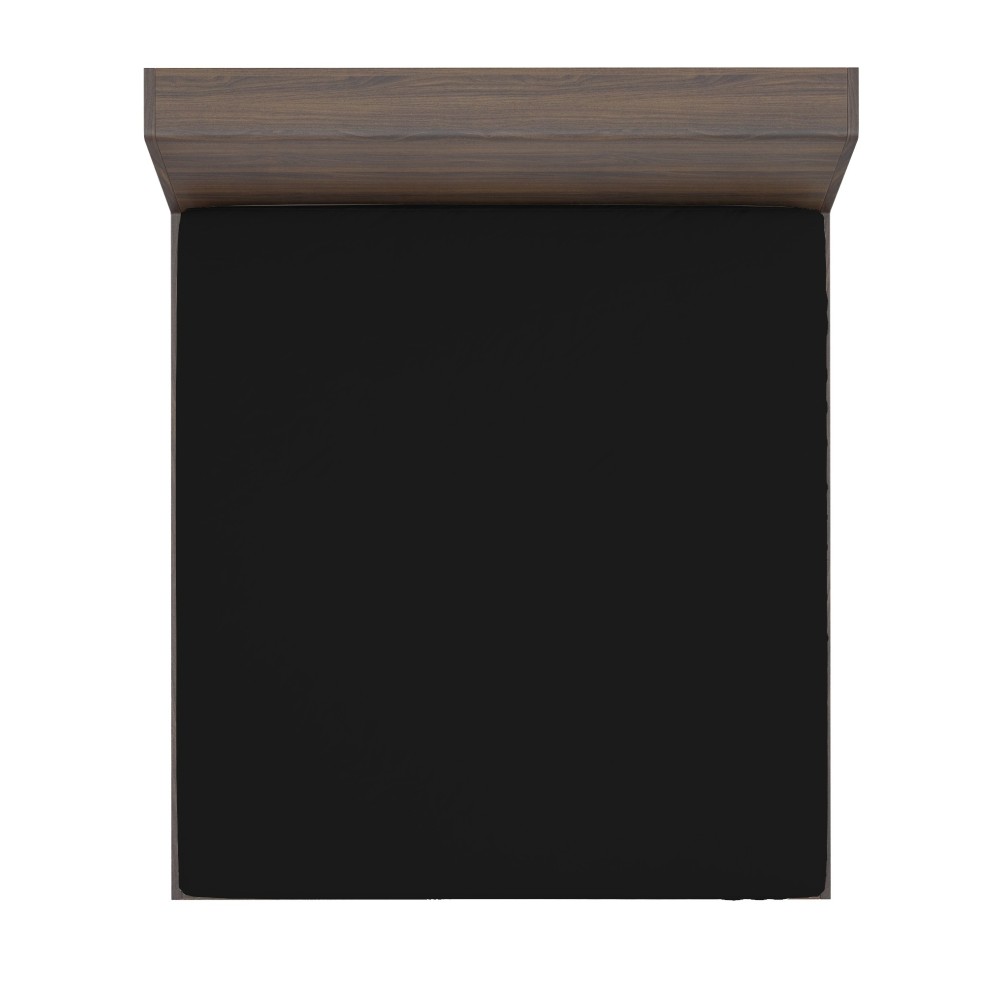 SHEET with CORNERS STRONG solid color BLACK made in Italy