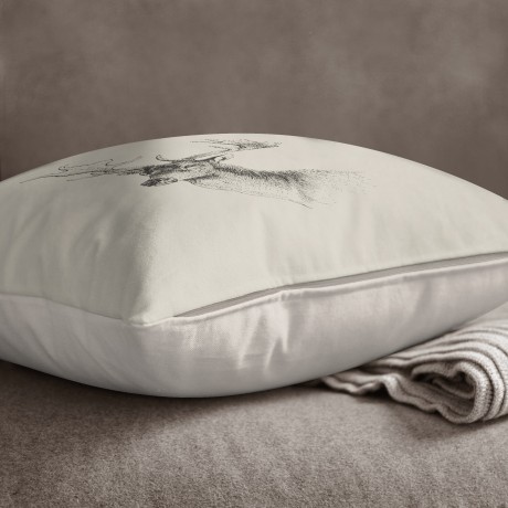 Kissen DECOR tiroler CERVO beige ECRÙ cm. 40x40 cm 2