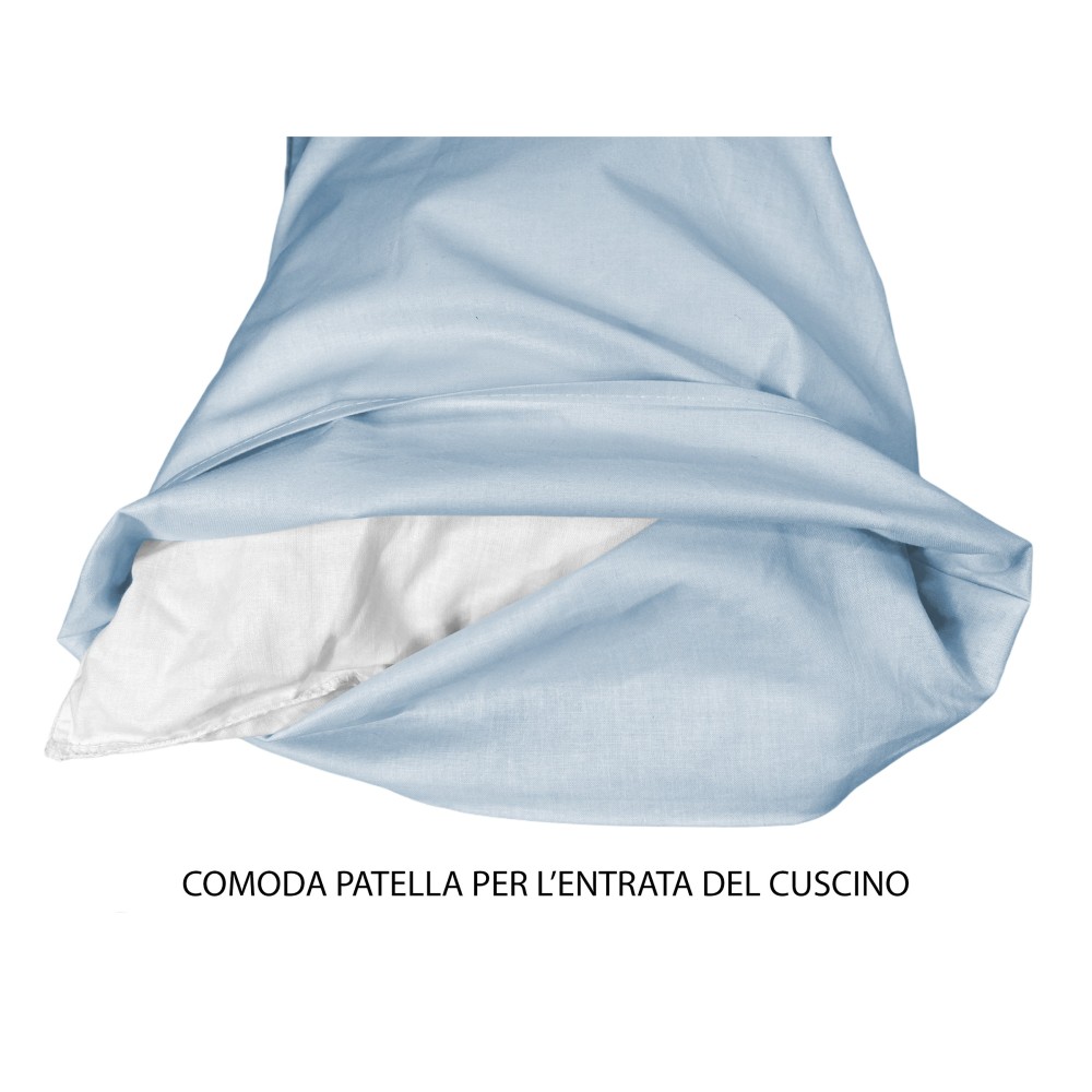 COPPIA federa PEDRO per LETTINO bambino CM. 40X60 TUTTI I COLORI
