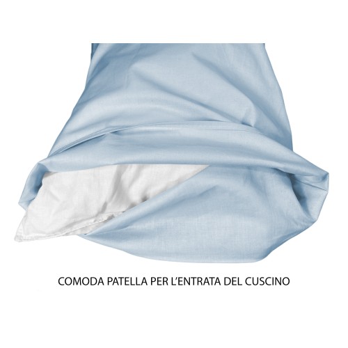 PAIRE de taie d'oreiller PEDRO pour lit bébé CM. 40X60 TOUTES LES COULEURS