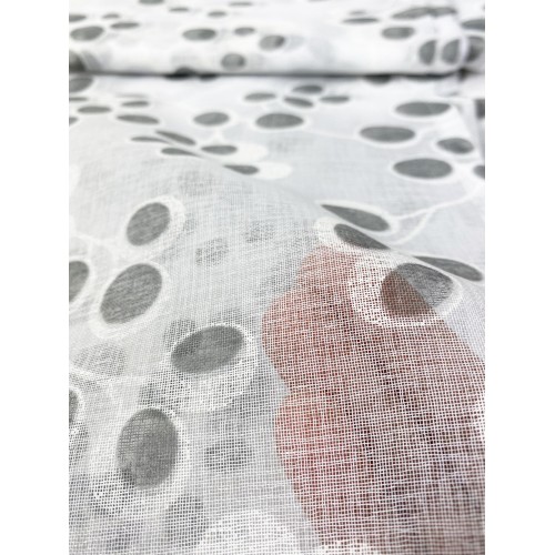 pair of GREY SPRING glass CURTAIN