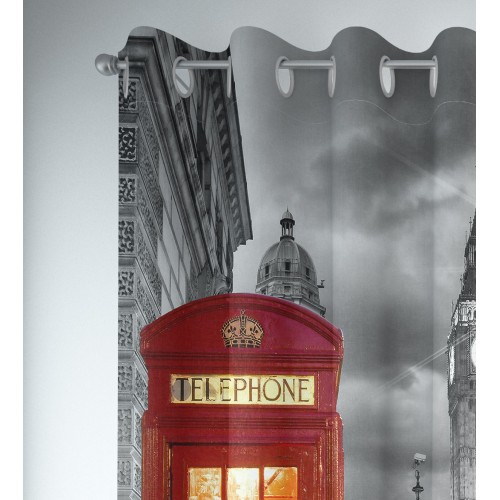 Zelt, London den Big Ben in halbtransparente gewebe cm. 140x280