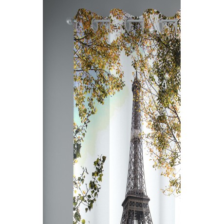 Tent London Big Ben in semi-transparent fabric cm. 140x280 2