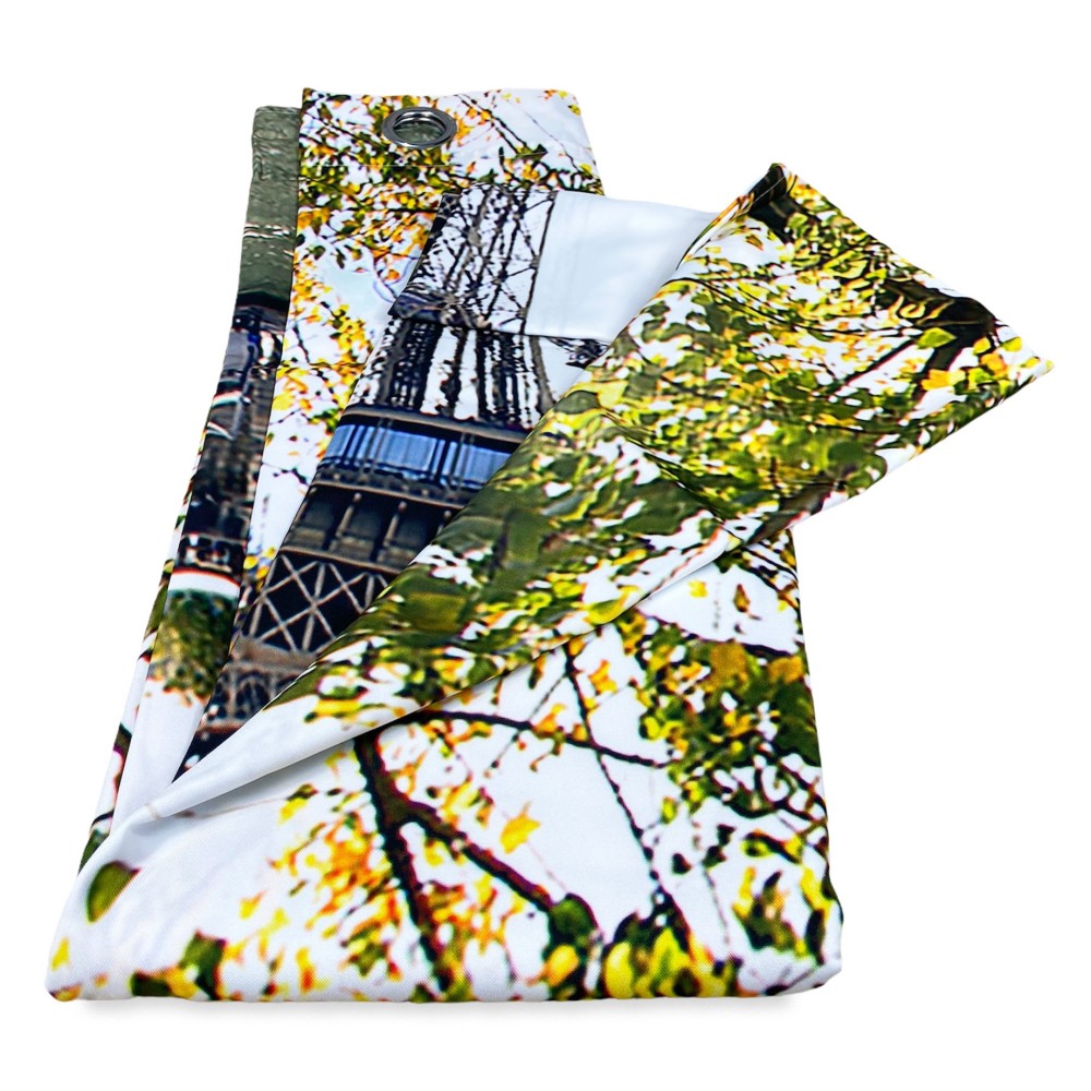 Tent London Big Ben in semi-transparent fabric cm. 140x280