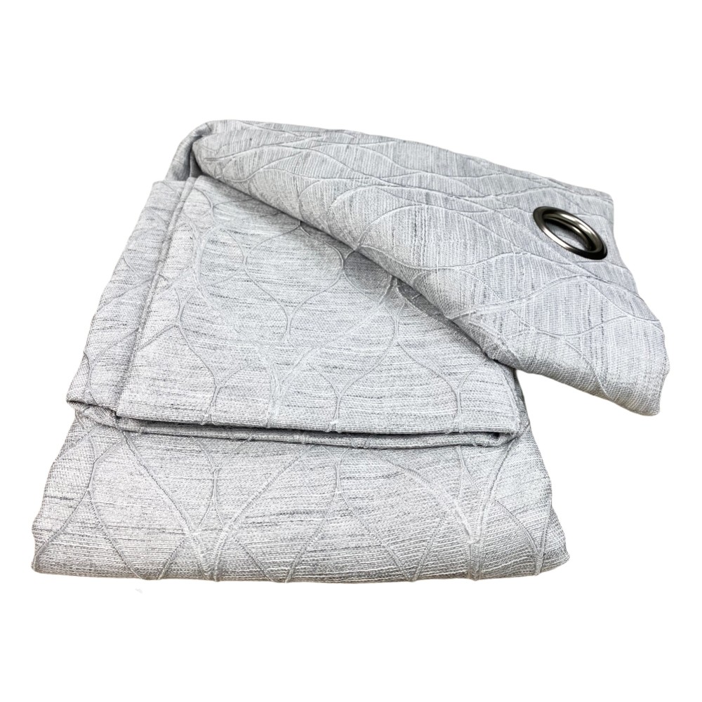 LUNEL CURTAIN in solid color GREY cm. 140X280 OPAQUE PACKAGED