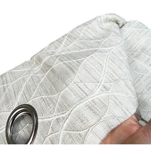 LUNEL CORTINA en color liso GRISTO PALOMA cm. 140X280 OPACO EMPAQUETADO