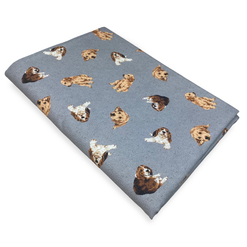 Handtuchbezug GRAN SCARF TAGESDECKE Sofabezug Stoff DIGITY CANI dunkelgrau aus reiner Baumwolle