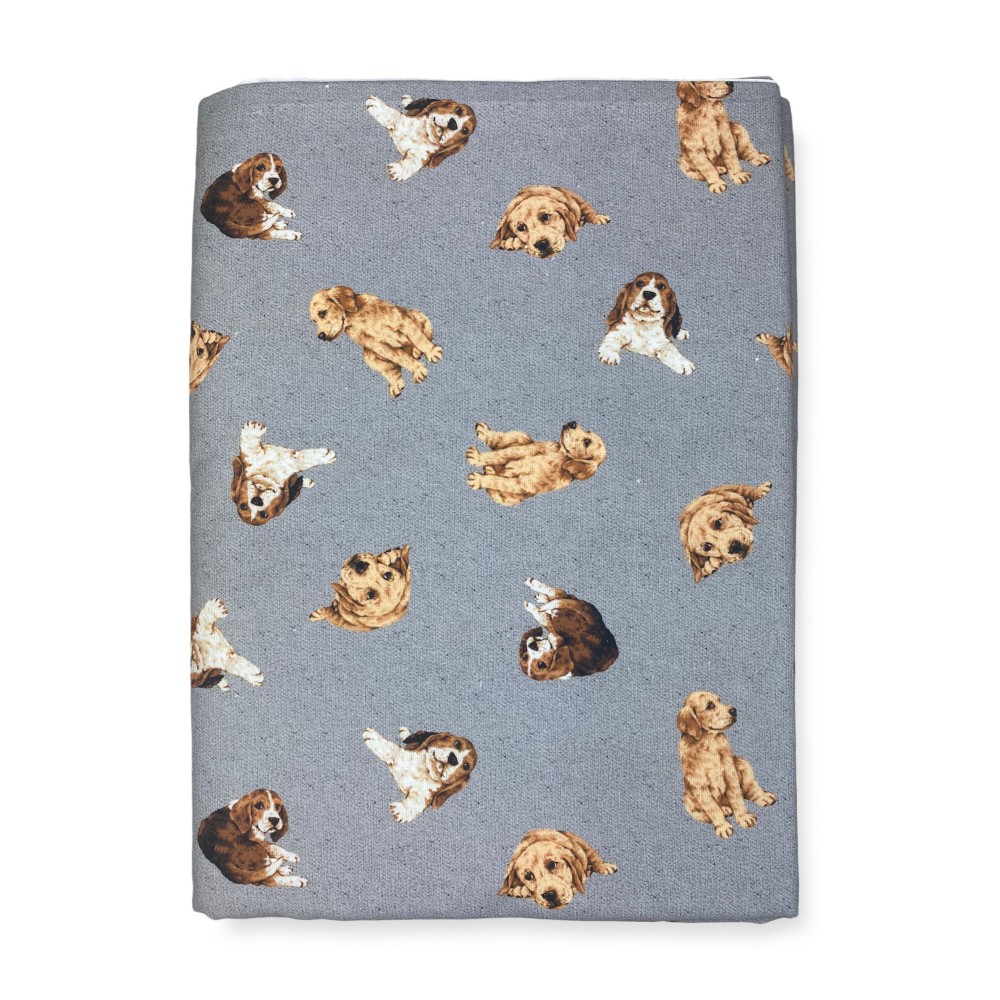 Handtuchbezug GRAN SCARF TAGESDECKE Sofabezug Stoff DIGITY CANI dunkelgrau aus reiner Baumwolle