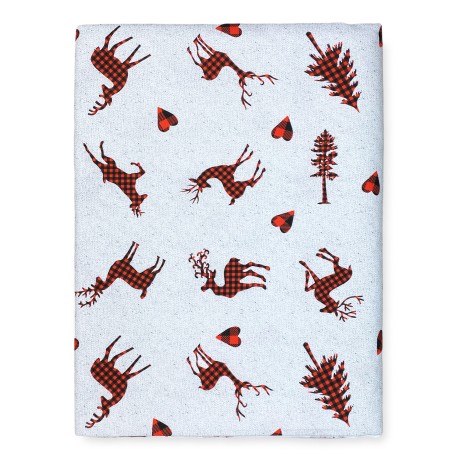 Fabric with deer 2