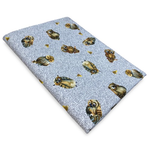 TOVAGLIA in cotone GUFI gufetti grigio