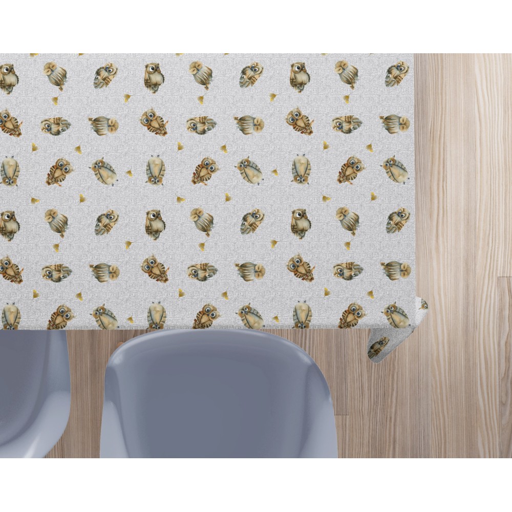 TOVAGLIA in cotone GUFI gufetti grigio