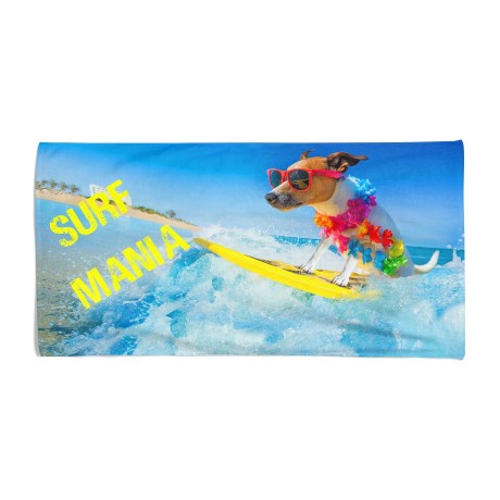 Toalla de rizo SURF MANIA grande cm. 90 x 170