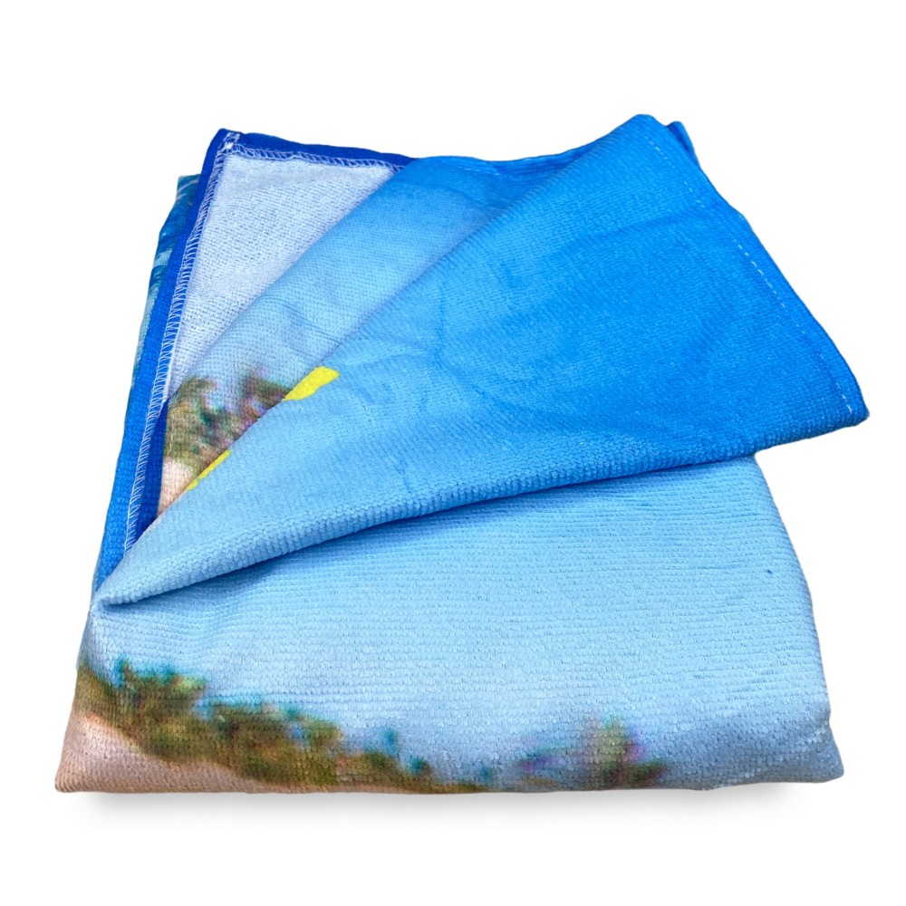SERVIETTE DE PLAGE dans l’éponge SURF MANIA mesure grand cm. 90 X 170
