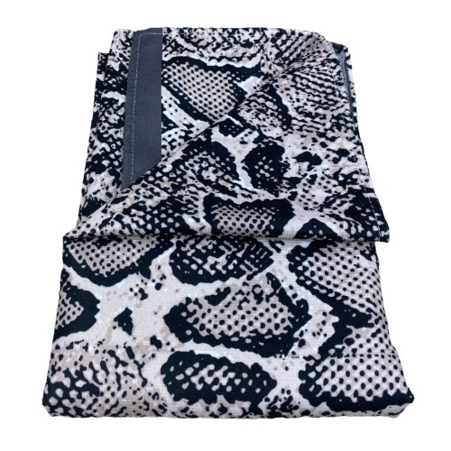 BEACH TOWEL in python sponge size large cm. 90 X 170