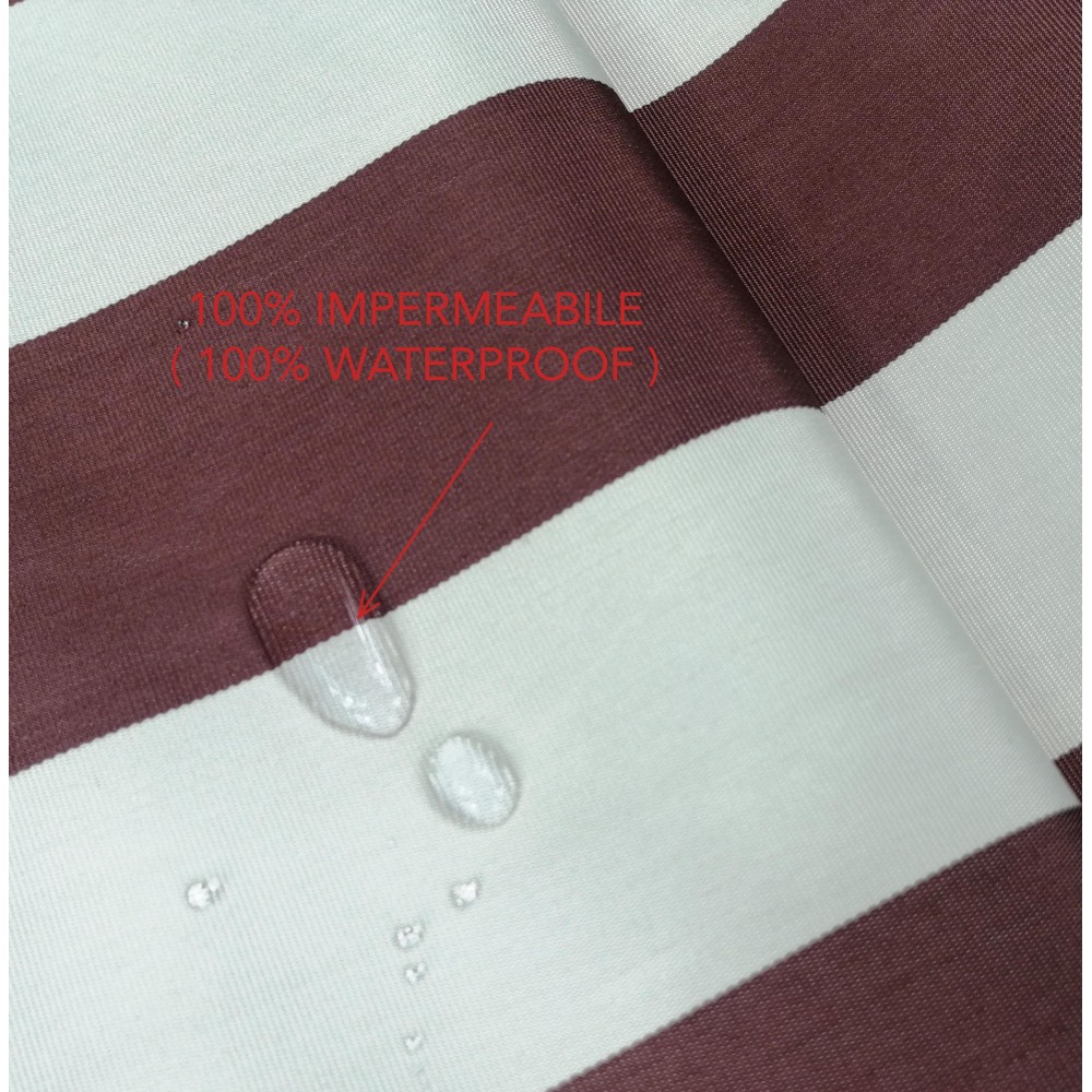 VERTIGO EXTÉRIEUR SUN CURTAIN GARDEN BALCON LUSH BROWN imperméable à l’eau et hydrofuge