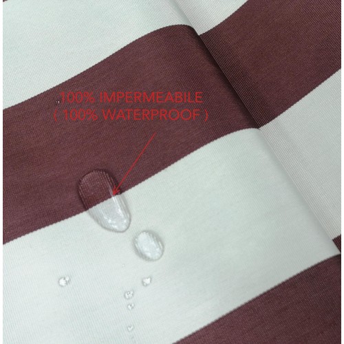 TENDA SOLE VERTIGO da esterno GIARDINO balcone RIGONE MARRONE impermeabile e idrorepellente