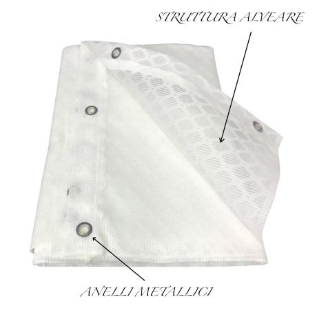 Tienda mosquitera de diamante blanco liso de calidad extra 2