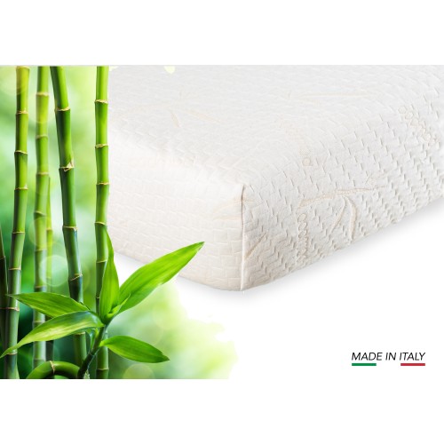 FUNDA DE COLCHÓN ANTIÁCAROS en fibra de madera bambú MALIBÙ ©