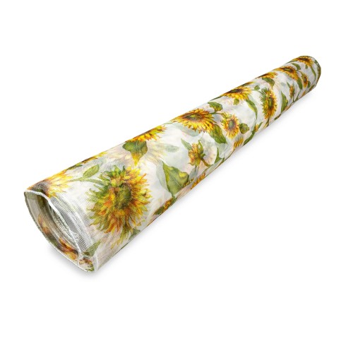 TESSUTO zanzariera A METRO MARQUISETTE PIOMBATA in fantasia altezza cm. 300