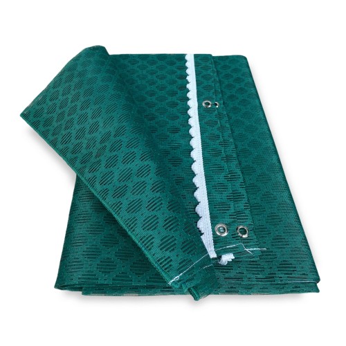 Tienda de campaña de red de diamante verde liso de calidad extra