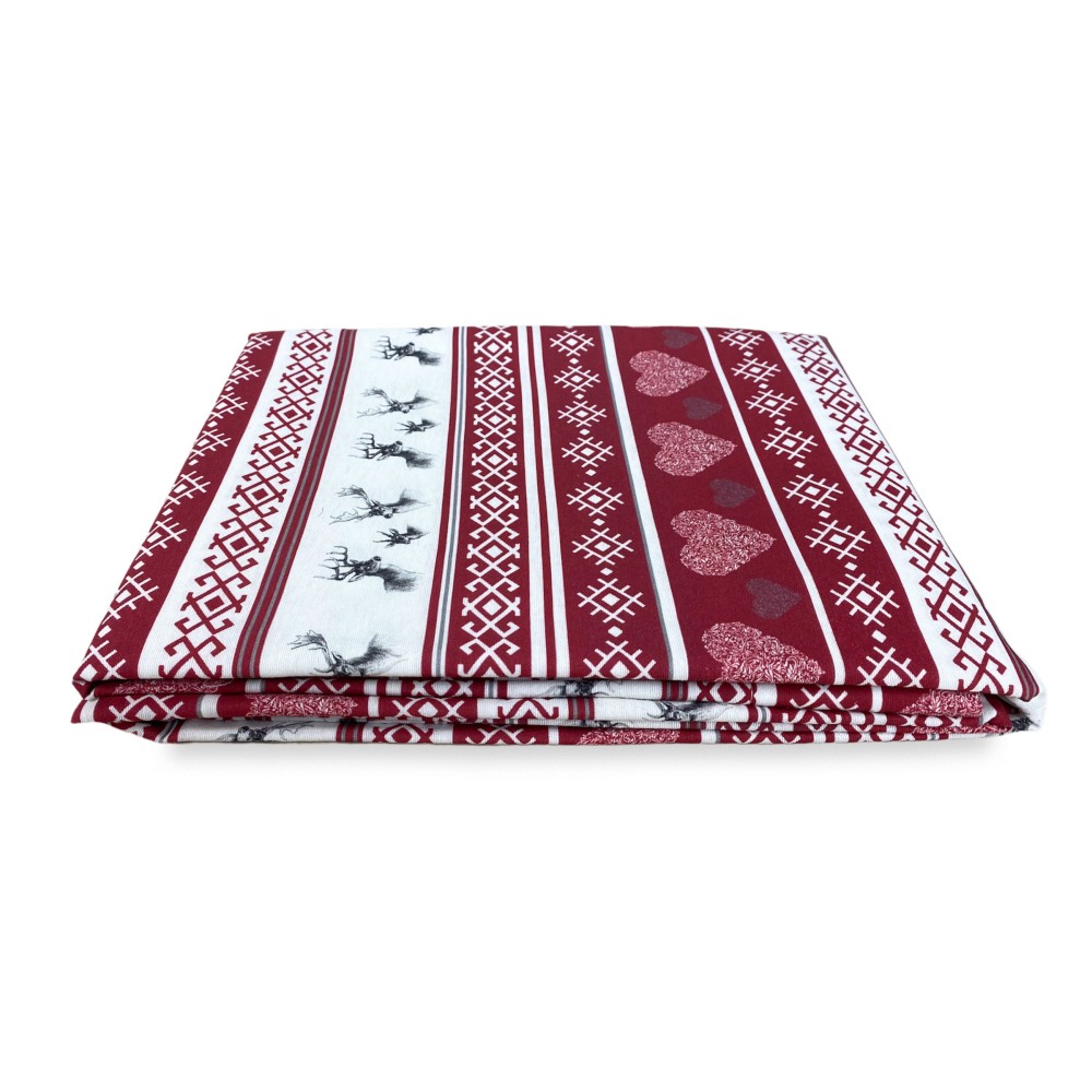 TENDA CERVINO rosso cm.160X300 confezionata MADE in ITALY