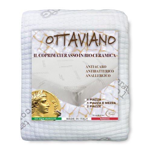 FUNDA DE COLCHÓN BIOCERÁMICA ANTIÁCAROS OTTAVIANO ©