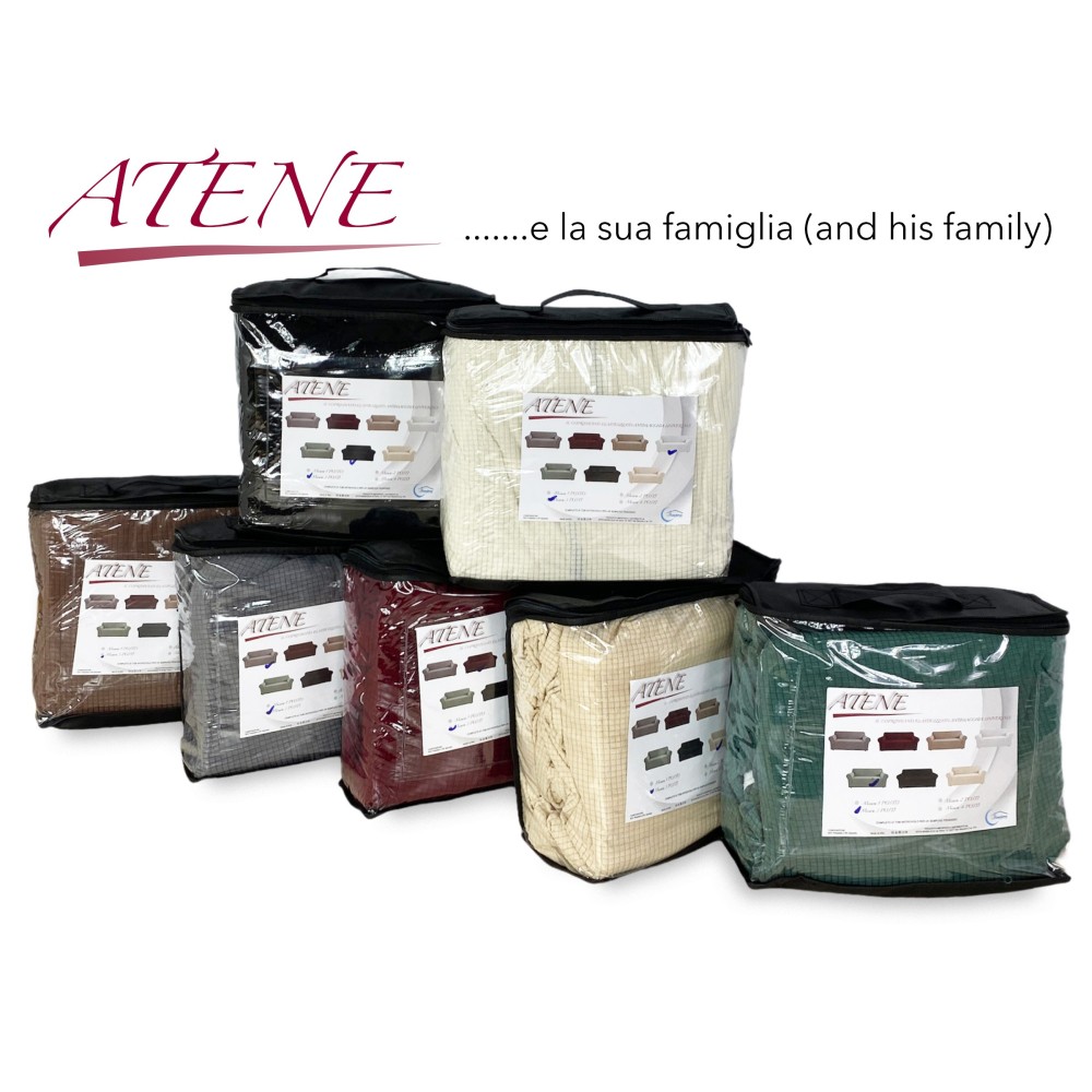 COPRIDIVANO elasticizzato ATENE universale BEIGE bielastico