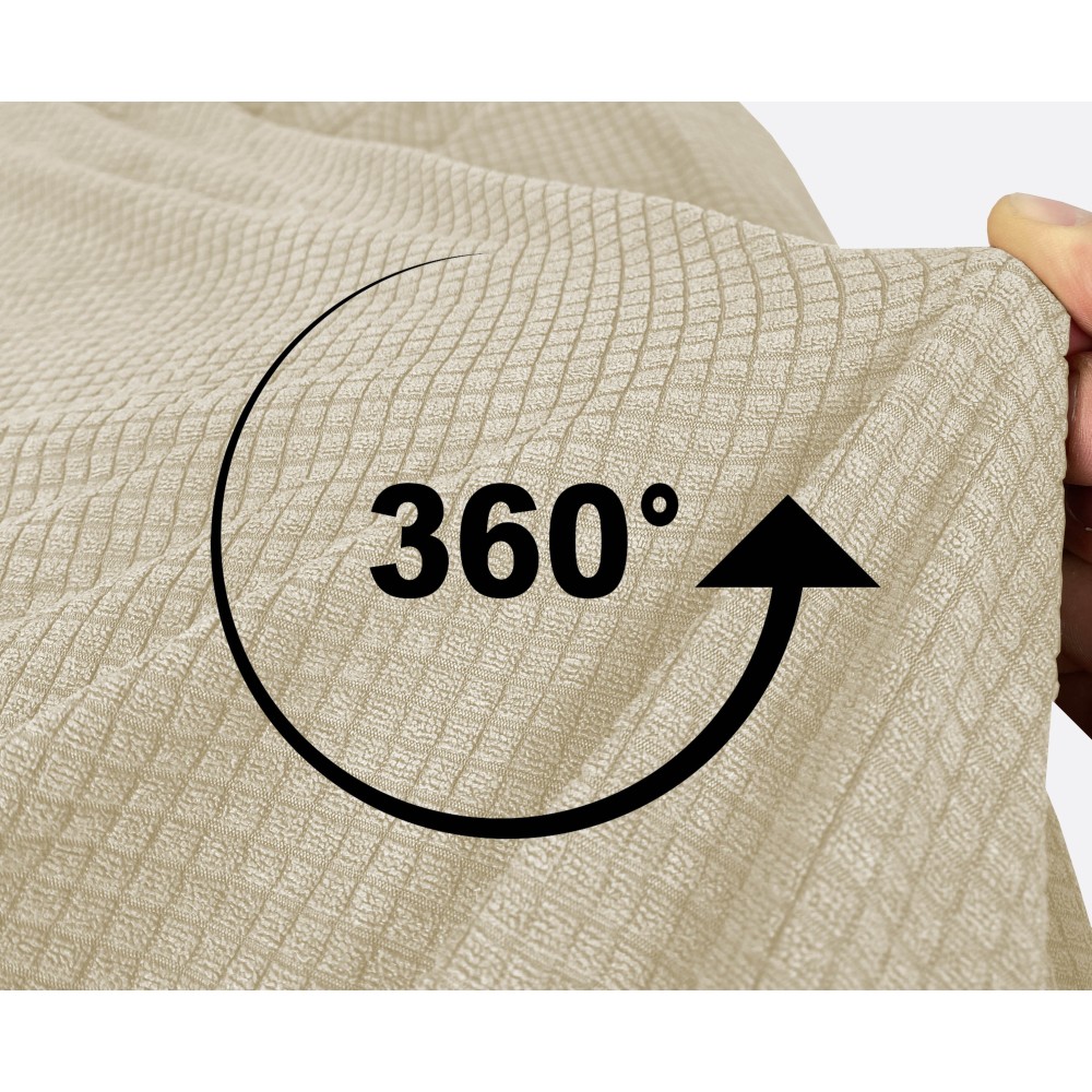 STRETCH SOFA COVER ATHENS universal BEIGE bi-elastic